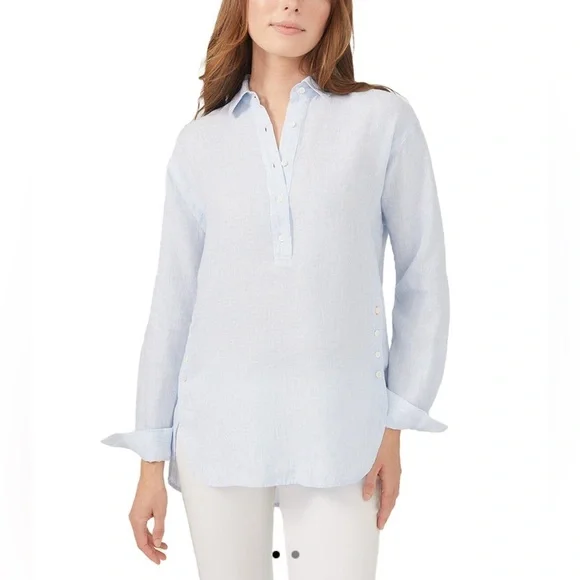J.McLaughlin Fallon Linen Blouse - NEW